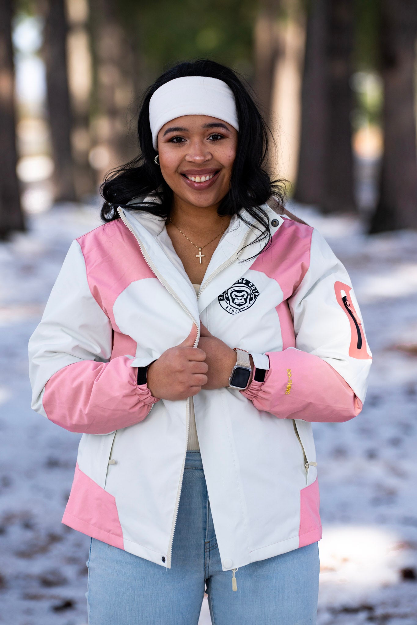 Elite Jacket Pink/White