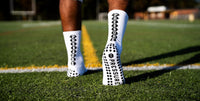 Pressure Grip Socks White