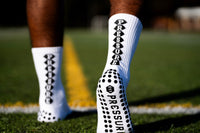 Pressure Grip Socks White