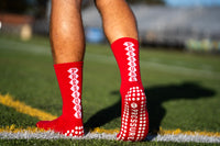 Pressure Grip Socks Red