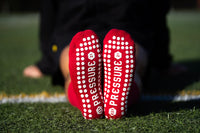 Pressure Grip Socks Red