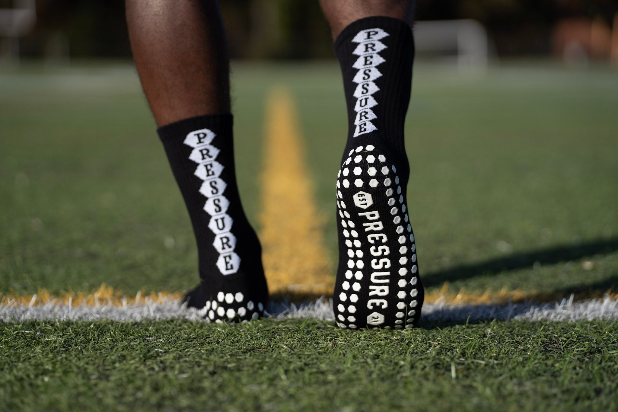 Pressure Grip Socks Black