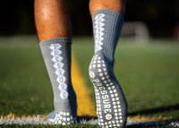 Pressure Grip Socks Gray