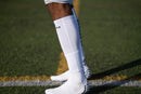 Pressure Grip Shin Sleeves White