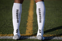 Pressure Grip Shin Sleeves White